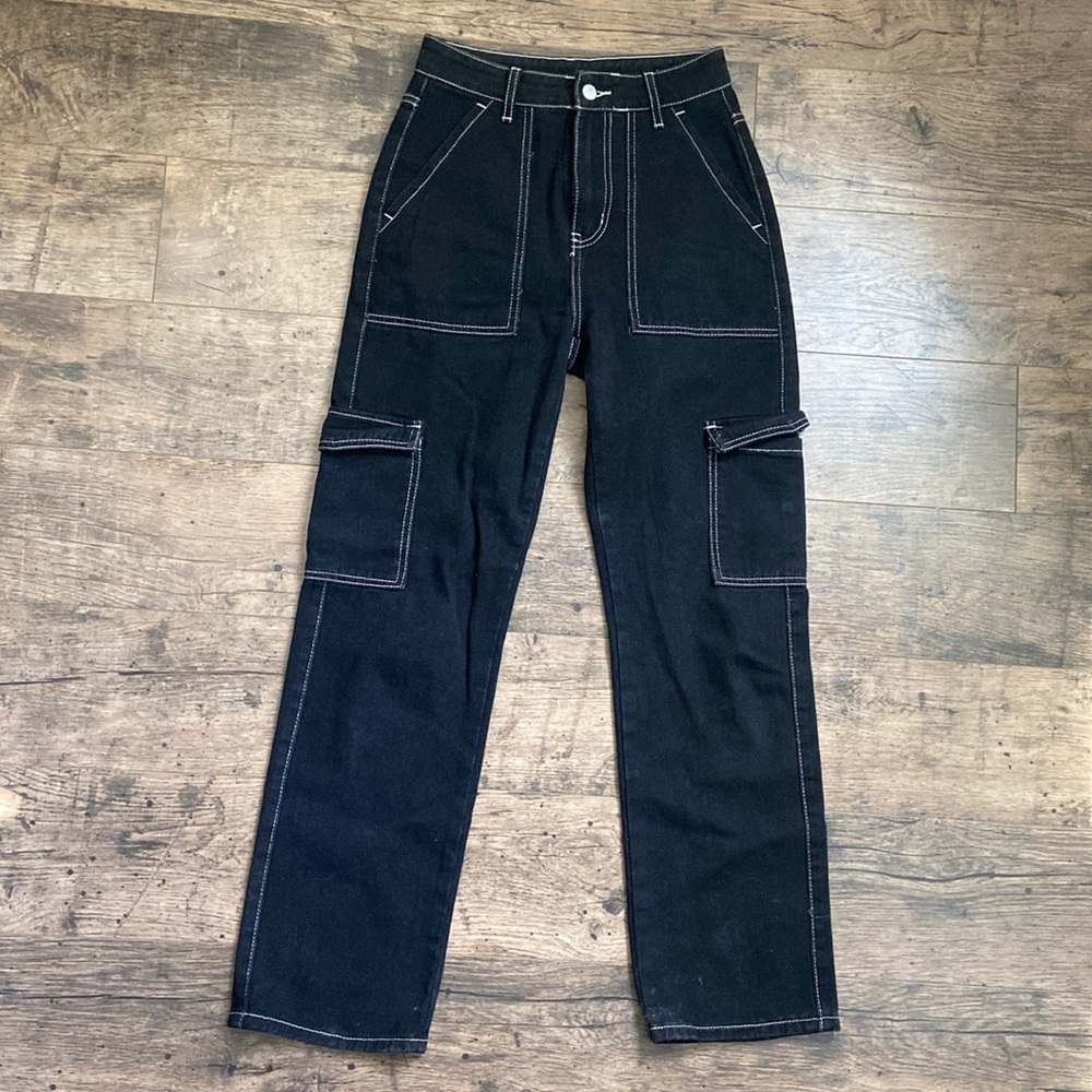 24” high rise jeans